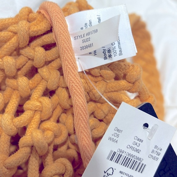 J.Crew NWT Cadiz hand-knotted rope tote - Picture 6 of 6